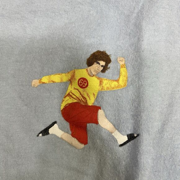 DANNY DUNCAN Summer 2019 Long Sleeve T-Shirt Light Blue Medium & Sticker - Picture 3 of 8